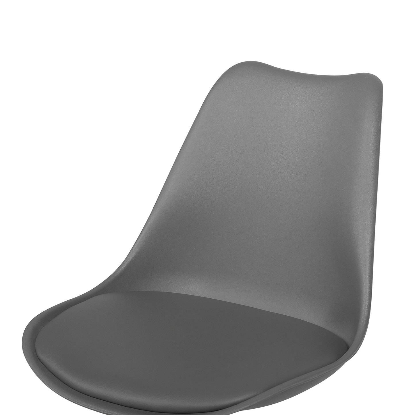 Bürostuhl drehbar DAKOTA Kunstleder Grau