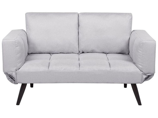 2-Sitzer Schlafsofa hellgrau BREKKE