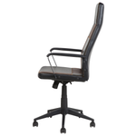 Bürostuhl Kunstleder Braun DELUXE