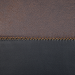 Bürostuhl Kunstleder Braun DELUXE