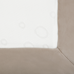 Boxspringbett Samtstoff CONSUL 180 x 200 cm Hellbeige