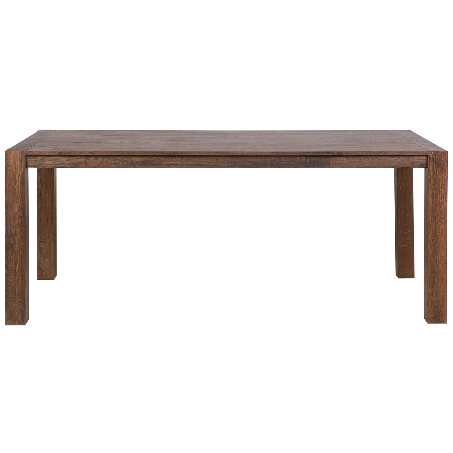 Esstisch Holz dunkelbraun 150 x 85 cm NATURA