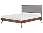 Bett mit Lattenrost POISSY 180 x 200 cm Dunkle Esche