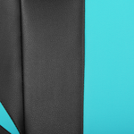 Bürostuhl drehbar SUCCESS Kunstleder Türkis