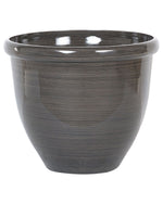 Blumenkübel TESALIA Stein 44 cm Braun