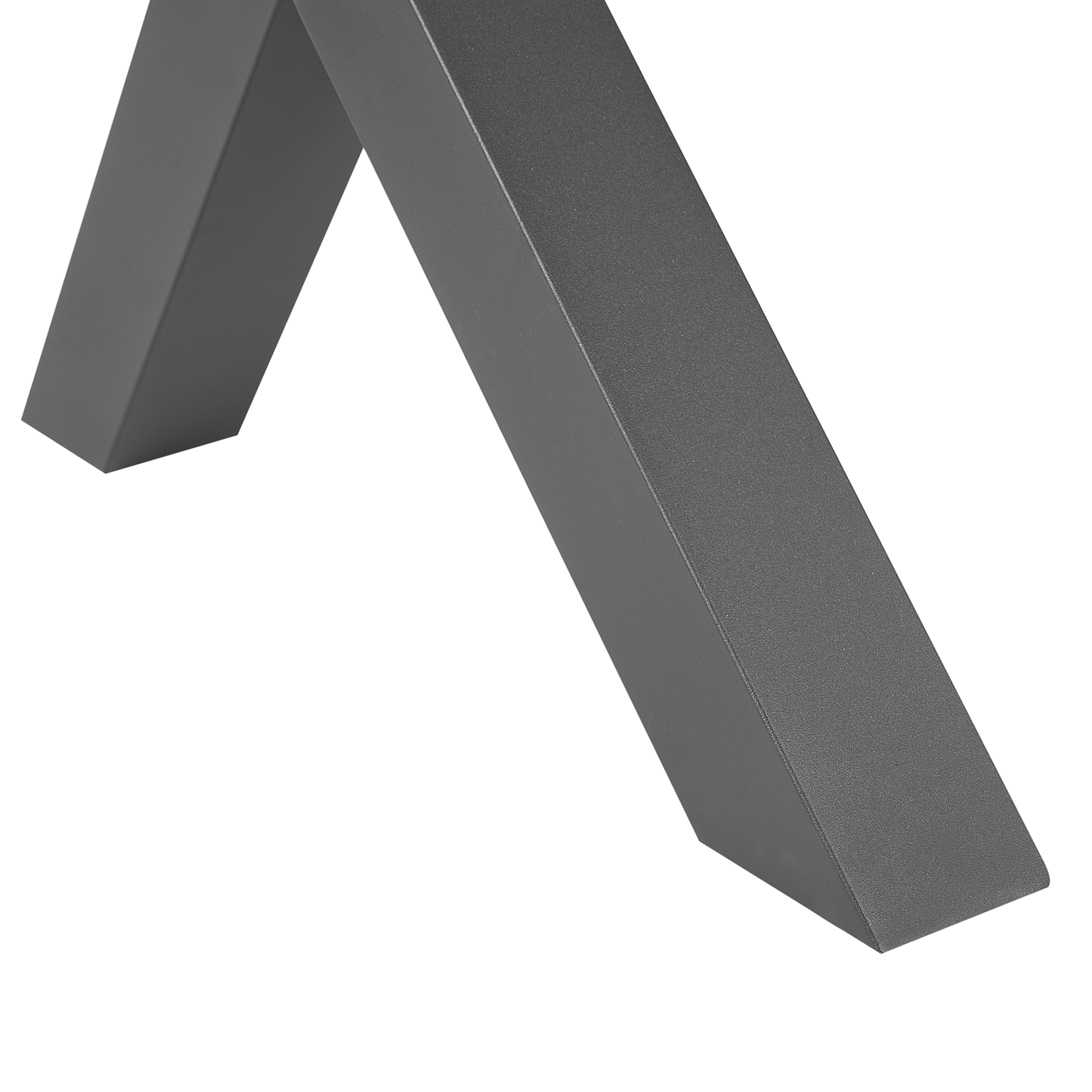 Gartentisch CASCAIS 200 cm 105 cm Metall Grau