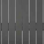 Gartentisch CASCAIS 200 cm 105 cm Metall Grau