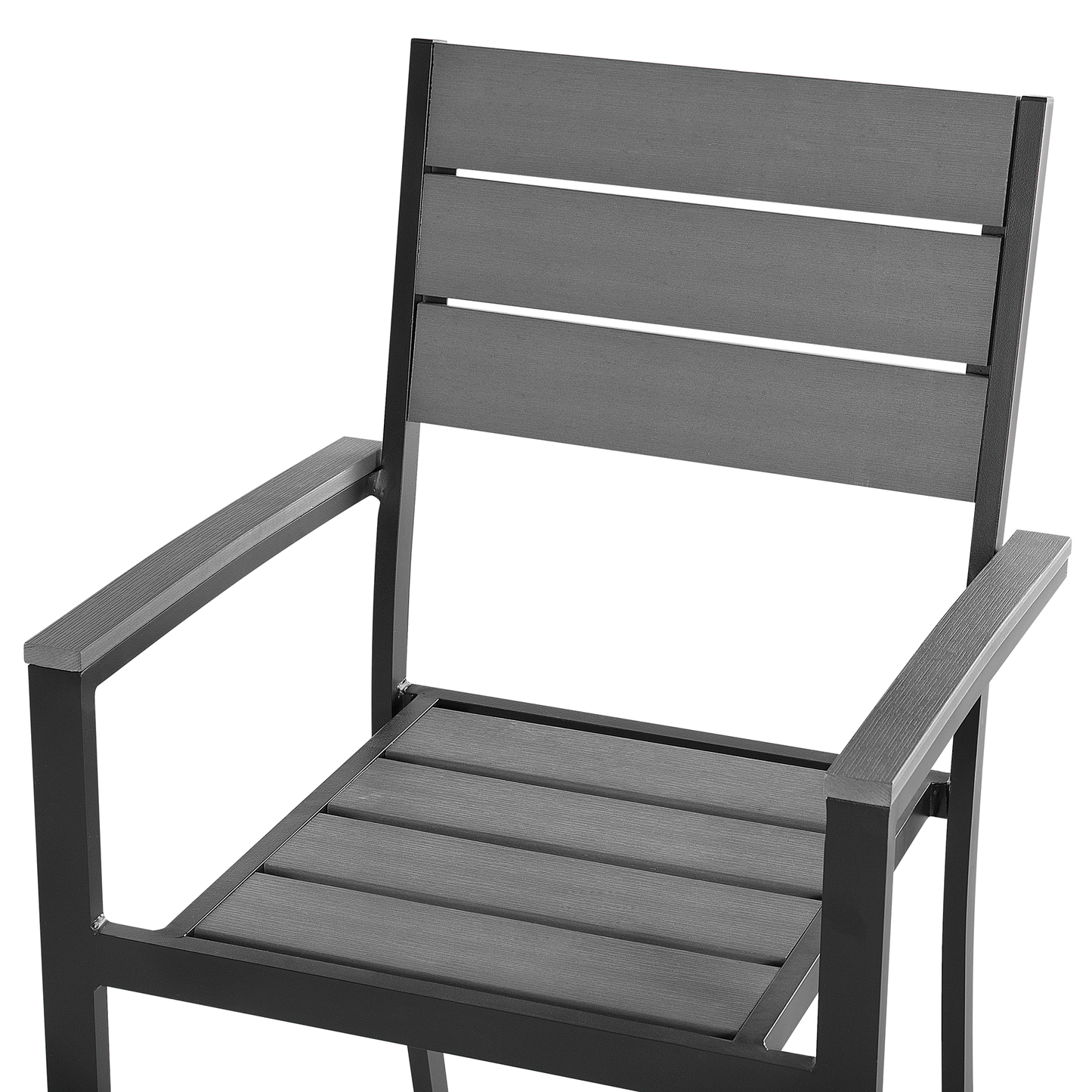 Gartenmöbel Set 4-Sitzer PRATO Grau
