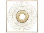 Wandobjekt MERCURY Metall 50 cm Gold