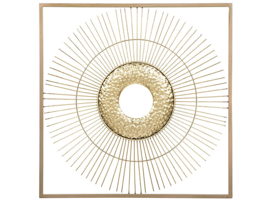 Wandobjekt MERCURY Metall 50 cm Gold
