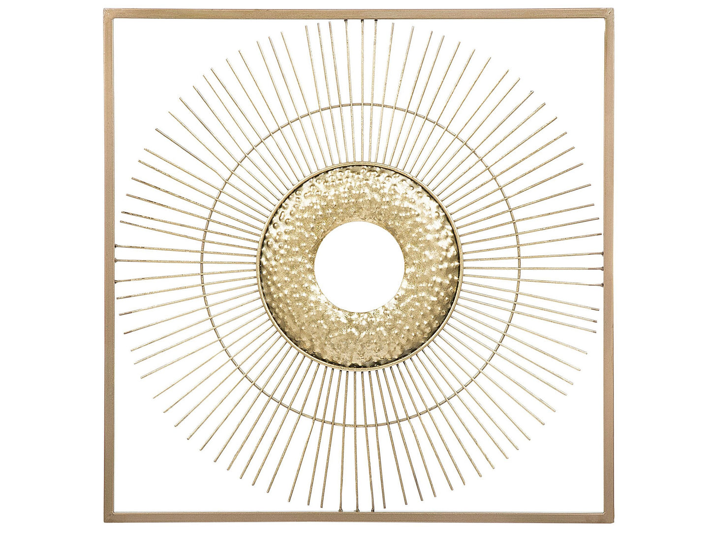 Wandobjekt MERCURY Metall 50 cm Gold