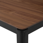 Esstisch CEDAR Dunkle Walnuss 135 cm 80 cm