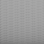 Gartenstuhl 2er Set FOSSANO Kunststoff Hellgrau