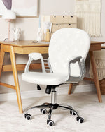 Bürostuhl drehbar PRINCESS Kunstleder Weiss