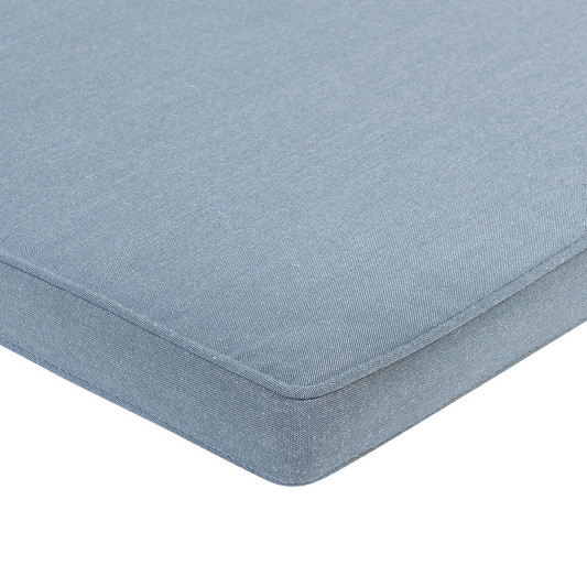 Gartenmöbel Set 8-Sitzer SASSARI inkl. Kissen Akazienholz Blau