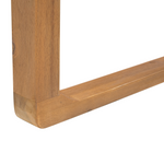 Gartenmöbel Set 8-Sitzer SASSARI inkl. Kissen Akazienholz Blau