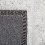 Teppich weiss 80 x 150 cm Shaggy CIDE
