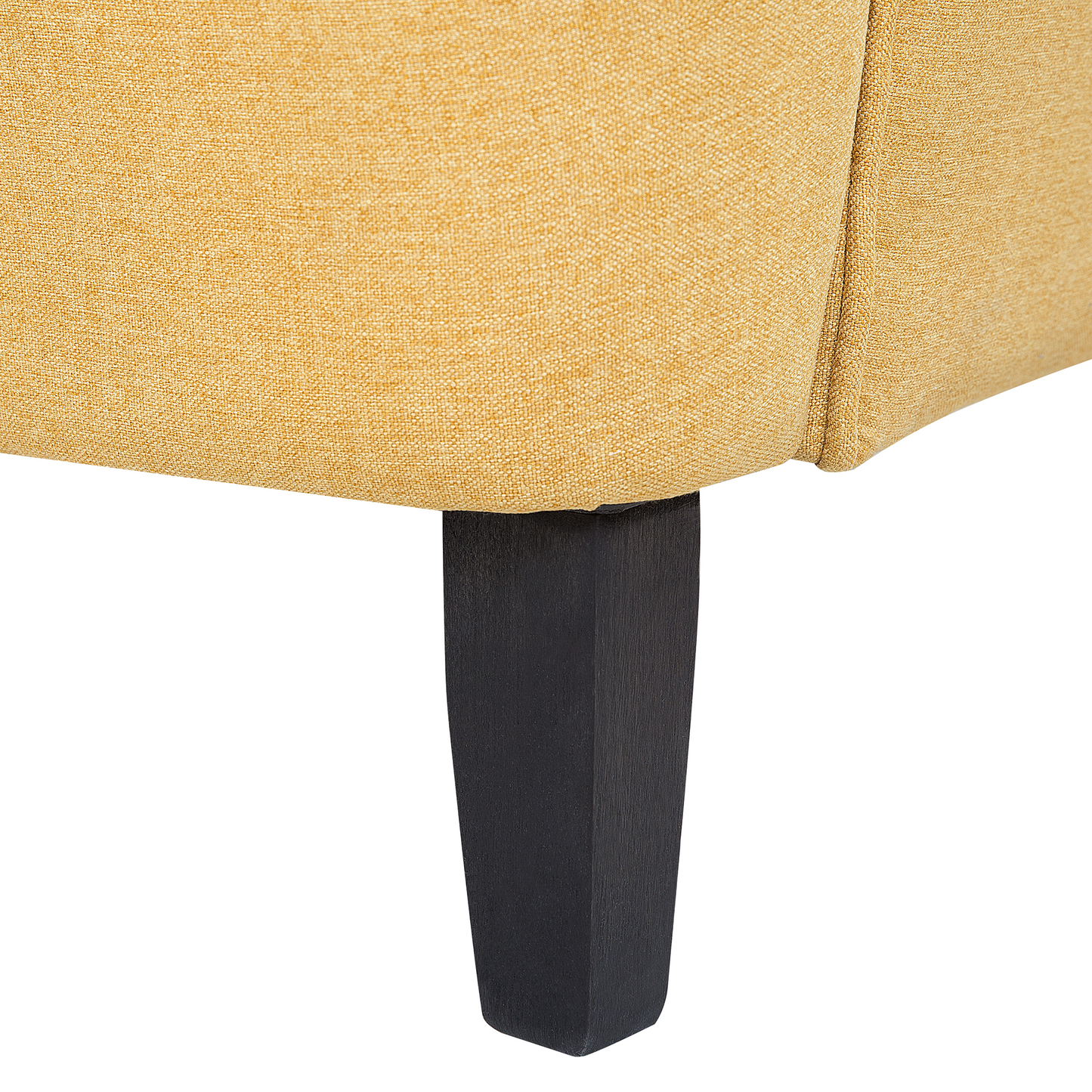 Ohrensessel ABSON Stoff Gelb