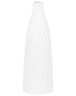 Dekovase FLORENTIA Keramik 54 cm Weiss