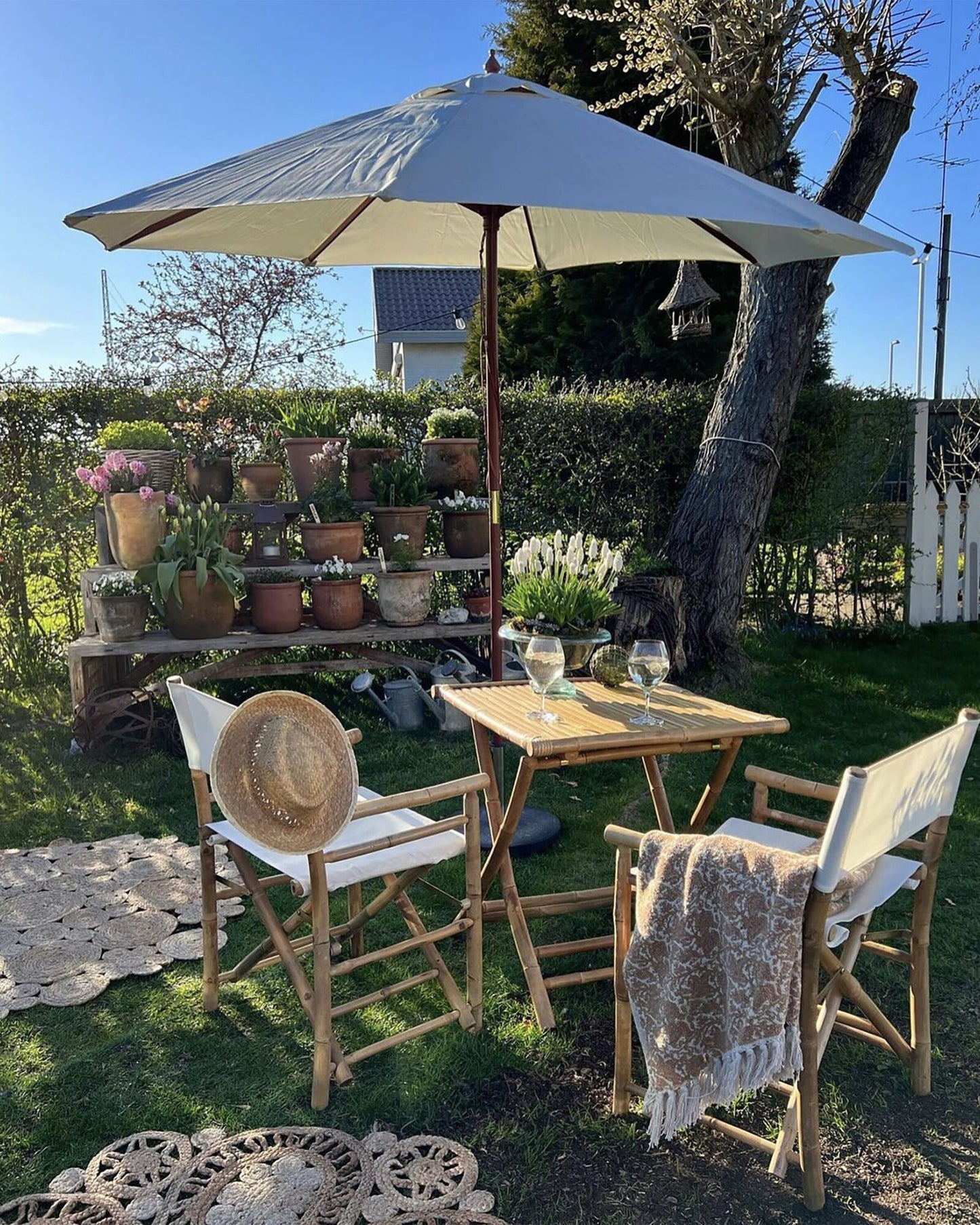 Marktschirm 270 cm TOSCANA Hellbeige