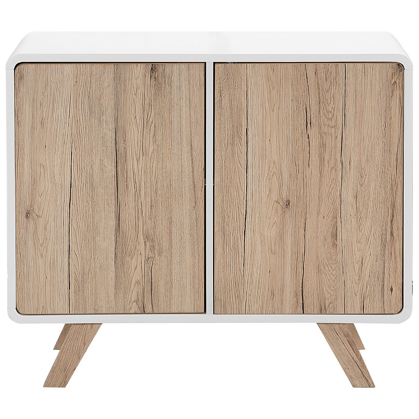 Schrank MILO 76 cm Holzoptik Weiss