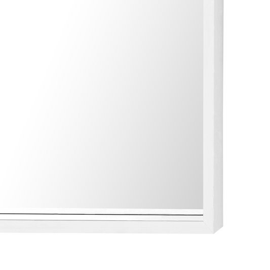 Wandspiegel BRIGNOLES 50 cm 50 cm Weiss