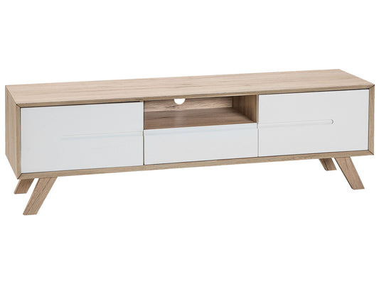 TV-Möbel FORESTER Braun / Weiss