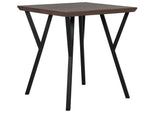 Esstisch BRAVO Dunkelbraun 70 cm 70 cm