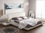 Bett mit Lattenrost ZEN 160 x 200 cm Weiss