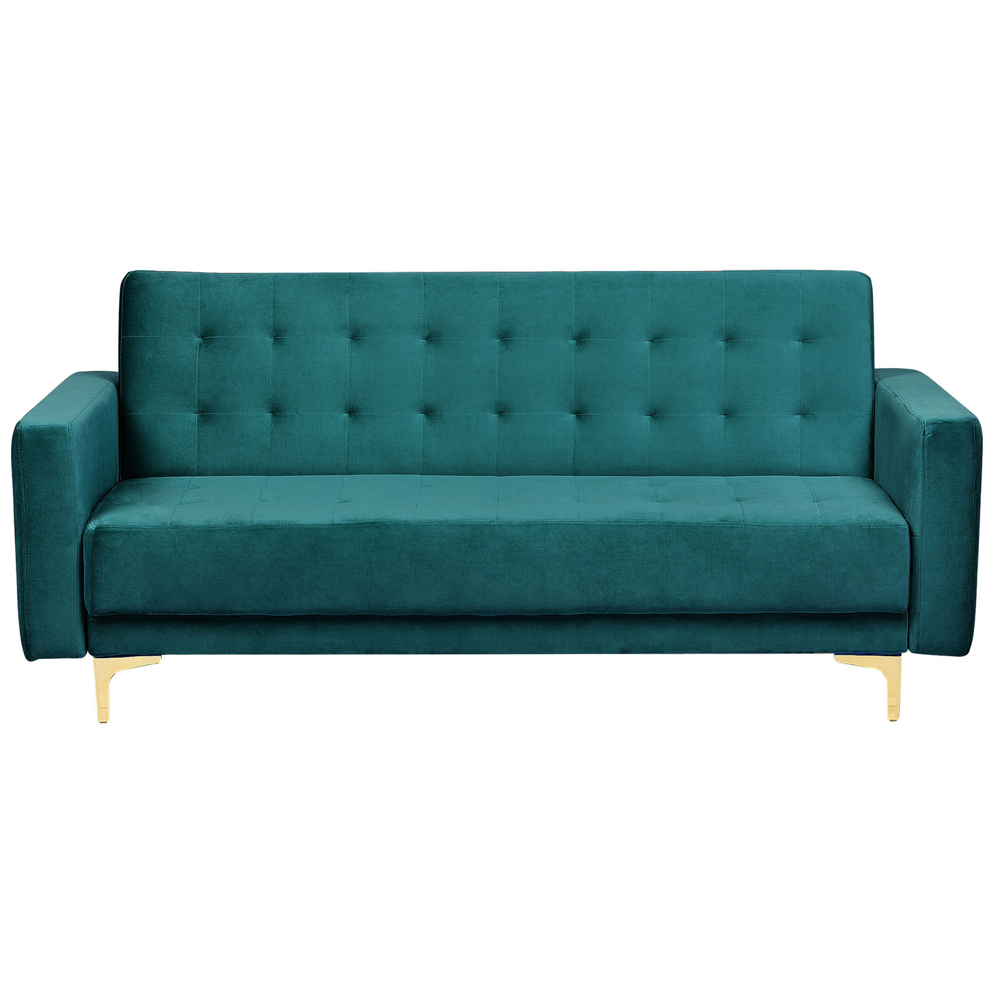 Sofa Set Samtstoff blaugrün 5-Sitzer ABERDEEN