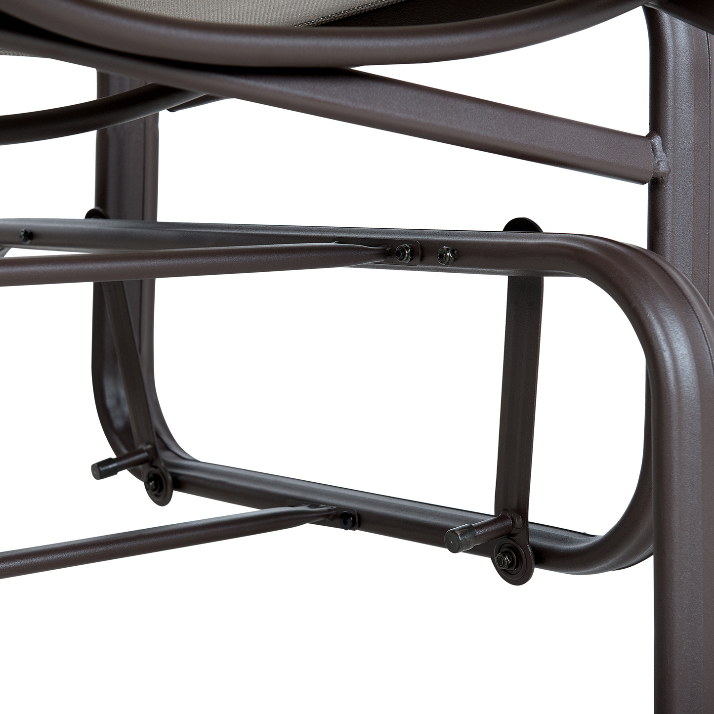 Gartenbank BORGIO 114 cm Metall Grau