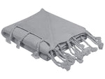Kuscheldecke NAZILLI Baumwolle 125 x 150 cm Hellgrau