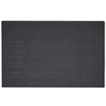Kuscheldecke FETHIYE Baumwolle 140 x 170 cm Dunkelgrau