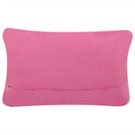 Dekokissen KIRIS Baumwolle 30 x 50 cm Rosa Geometrisches Muster