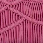 Dekokissen KIRIS Baumwolle 30 x 50 cm Rosa Geometrisches Muster