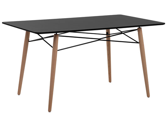 Esstisch BIONDI Schwarz 140 cm 80 cm