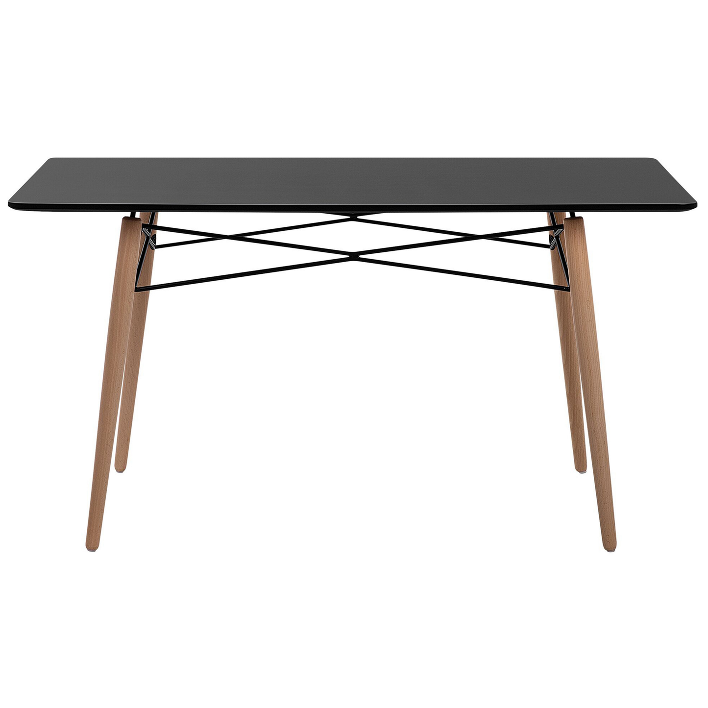 Esstisch BIONDI Schwarz 140 cm 80 cm