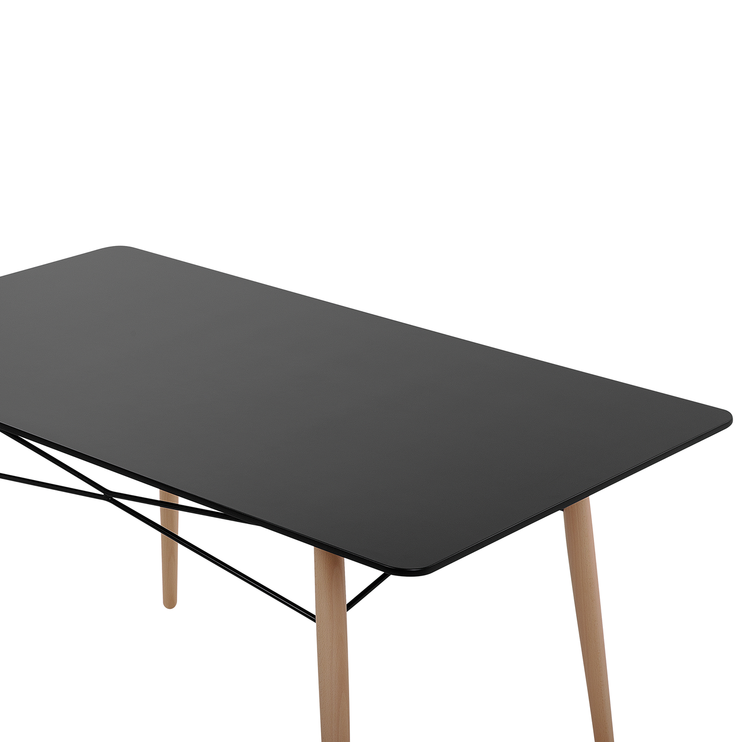 Esstisch BIONDI Schwarz 140 cm 80 cm