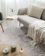 Teppich mehrfarbig 140 x 200 cm orientalisches Muster Kurzflor BALLICA II