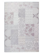 Teppich mehrfarbig 140 x 200 cm orientalisches Muster Kurzflor BALLICA II