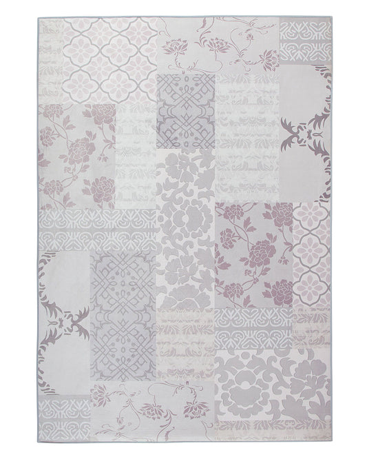 Teppich mehrfarbig 140 x 200 cm orientalisches Muster Kurzflor BALLICA II