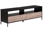 TV-Möbel SYDNEY Braun / Schwarz