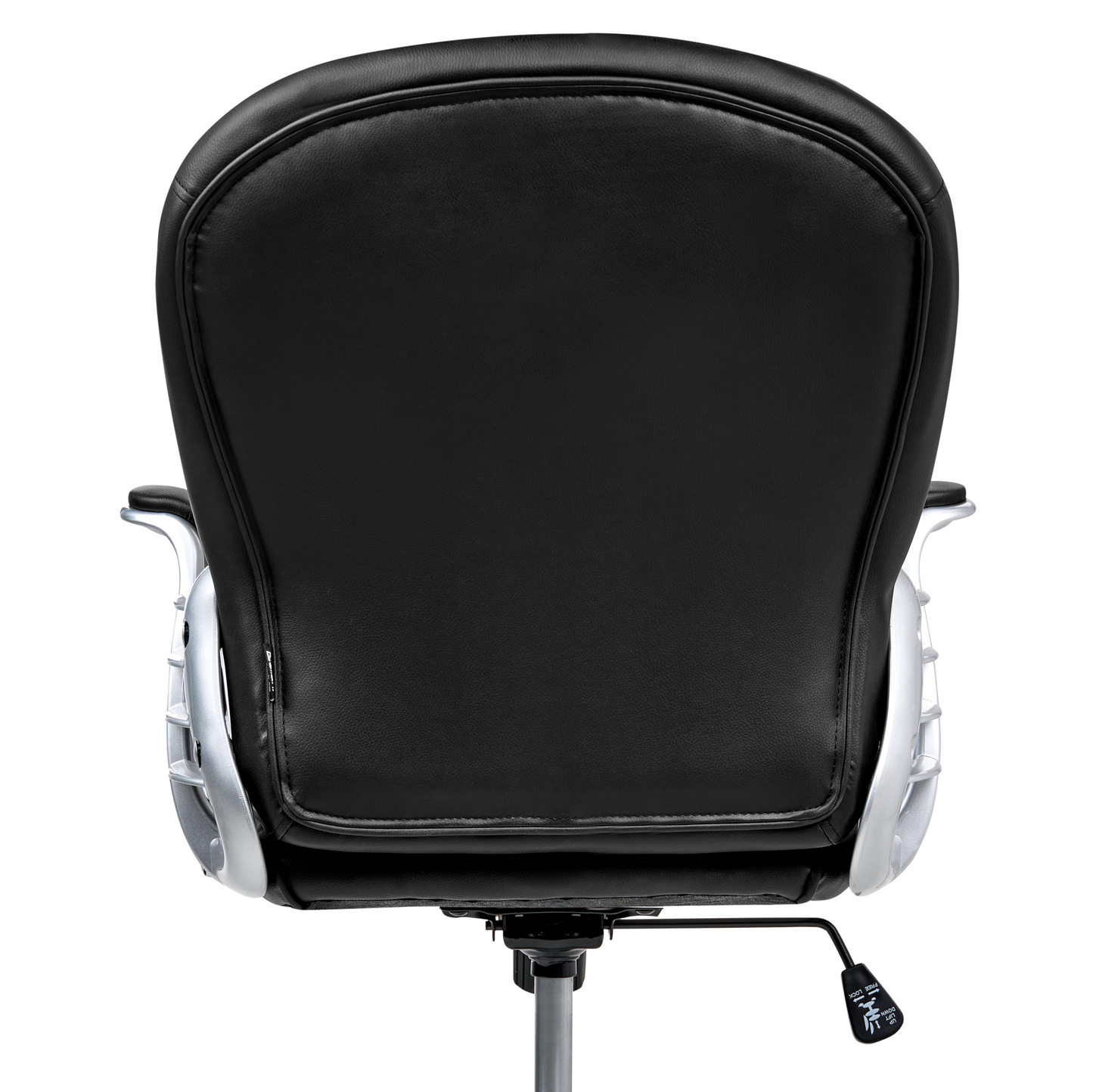 Bürostuhl drehbar PRINCESS Kunstleder Schwarz