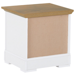 Nachttisch mit 1 Schublade WINGLAY Weiss