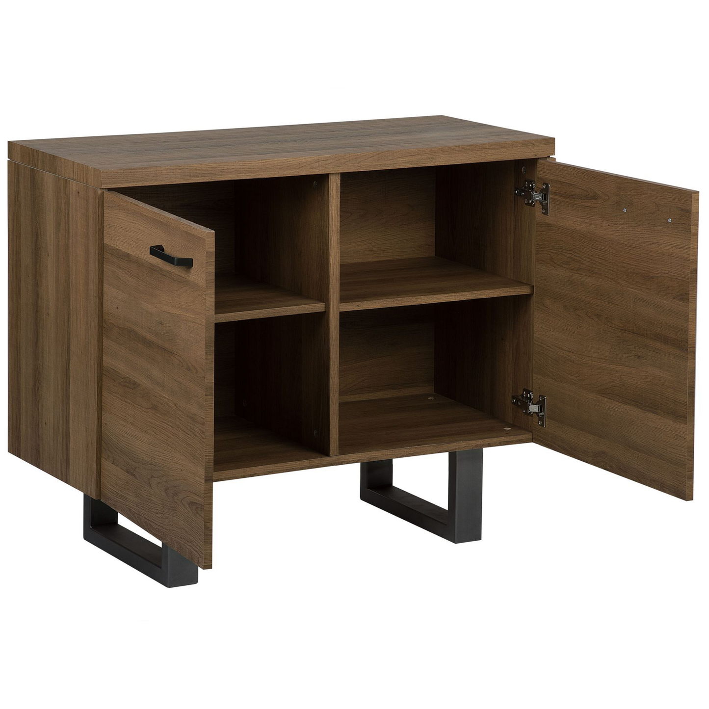 Schrank TIMBER 79 cm Holzoptik Dunkelbraun