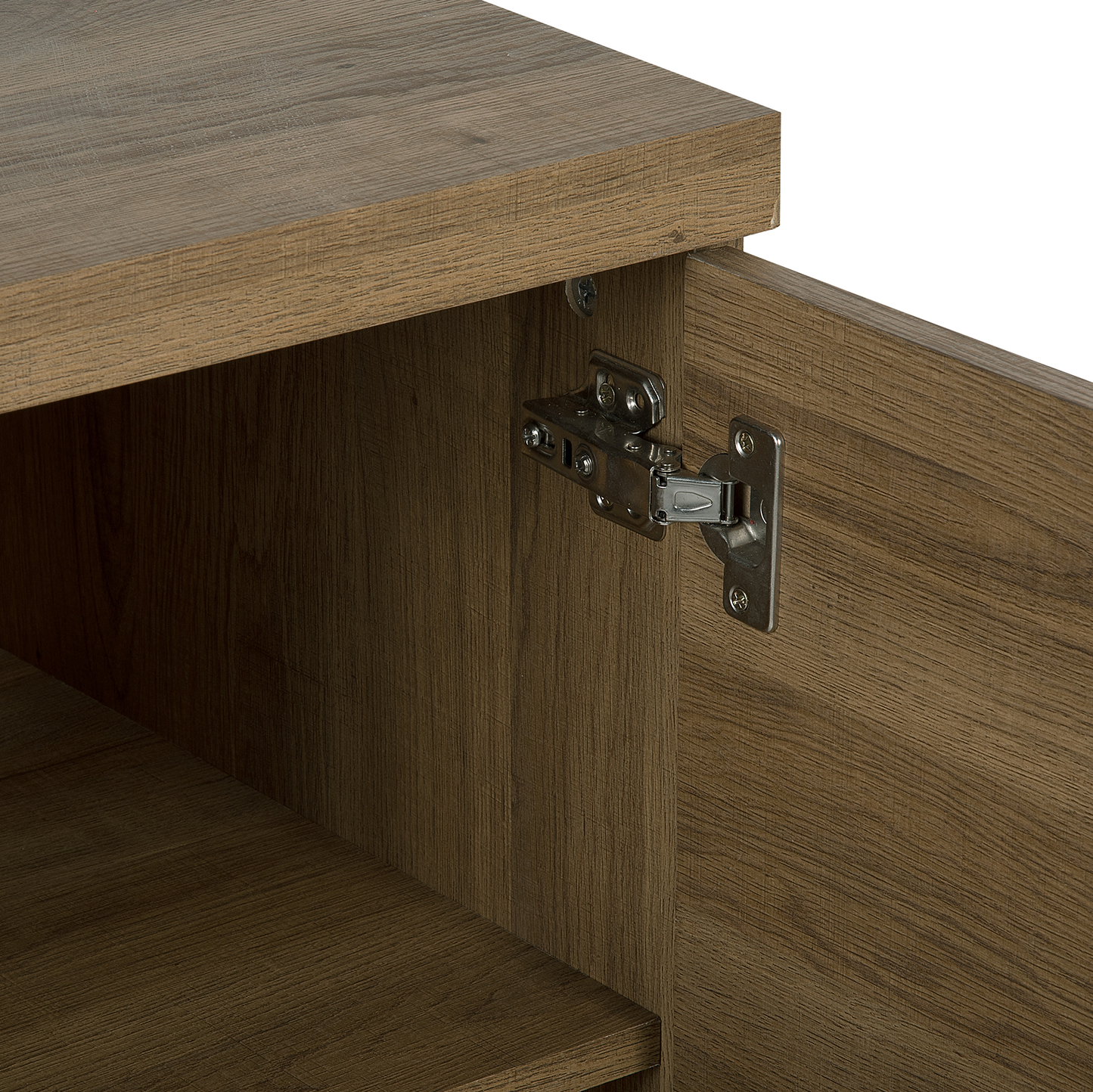 Schrank TIMBER 79 cm Holzoptik Dunkelbraun