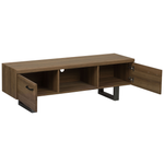 TV-Möbel TIMBER Dunkelbraun