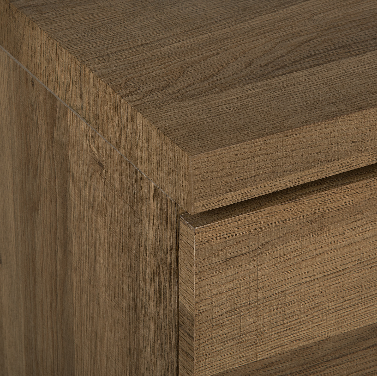 TV-Möbel TIMBER Dunkelbraun