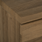 TV-Möbel TIMBER Dunkelbraun