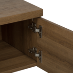TV-Möbel TIMBER Dunkelbraun